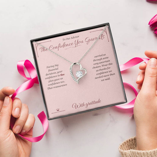 The Confidence You Gave Us - Forever Love Necklace for Advisor