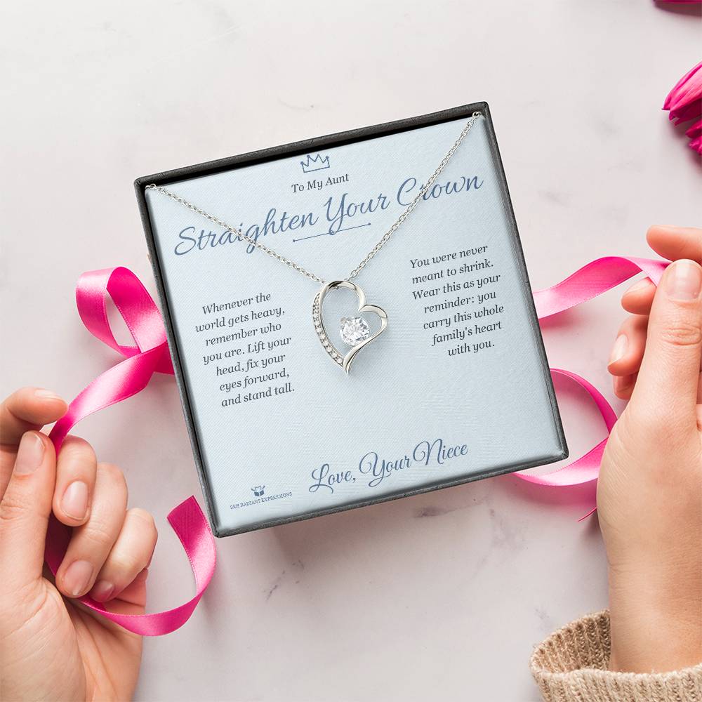 What does a Forever Love Necklace mean - gift for aunt