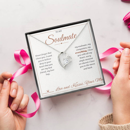 My Love Bug, My Everything - Forever Love Necklace for Soulmate - personalized keepsake gift from SKH Radiant Expressions