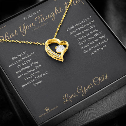 Add a name to this Forever Love Necklace - gift for mom