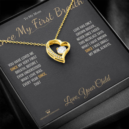 Add a name to this Forever Love Necklace - gift for mom