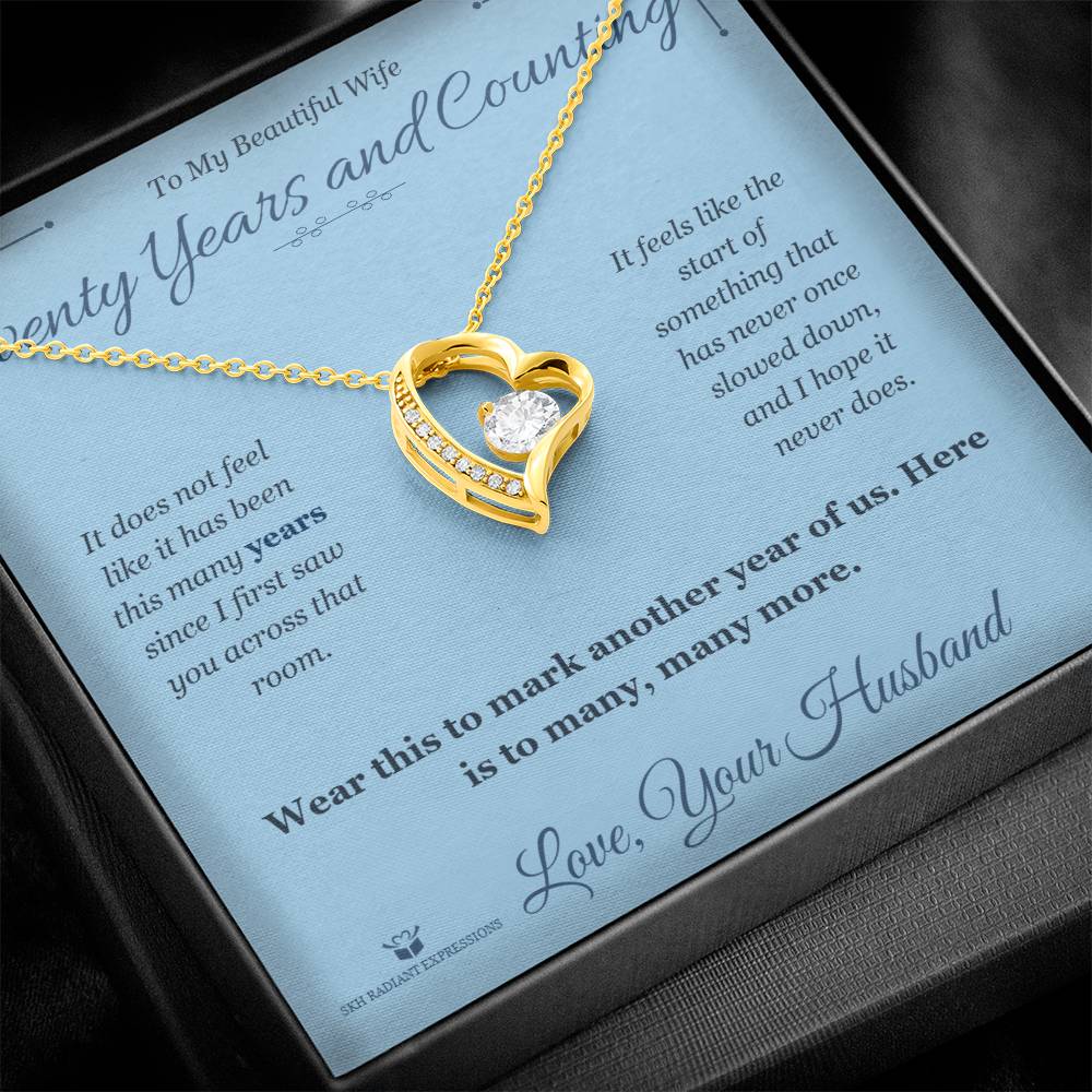 Forever Love Necklace gift for wife from Husband