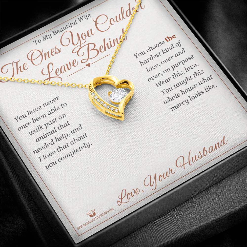 What does a Forever Love Necklace mean - gift for wife