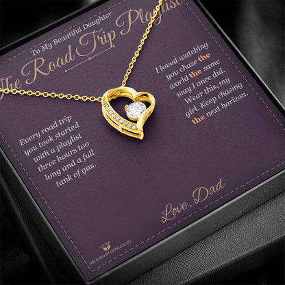 Personalized Forever Love Necklace for daughter