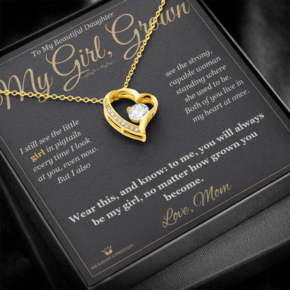 What does a Forever Love Necklace mean - gift for daughter