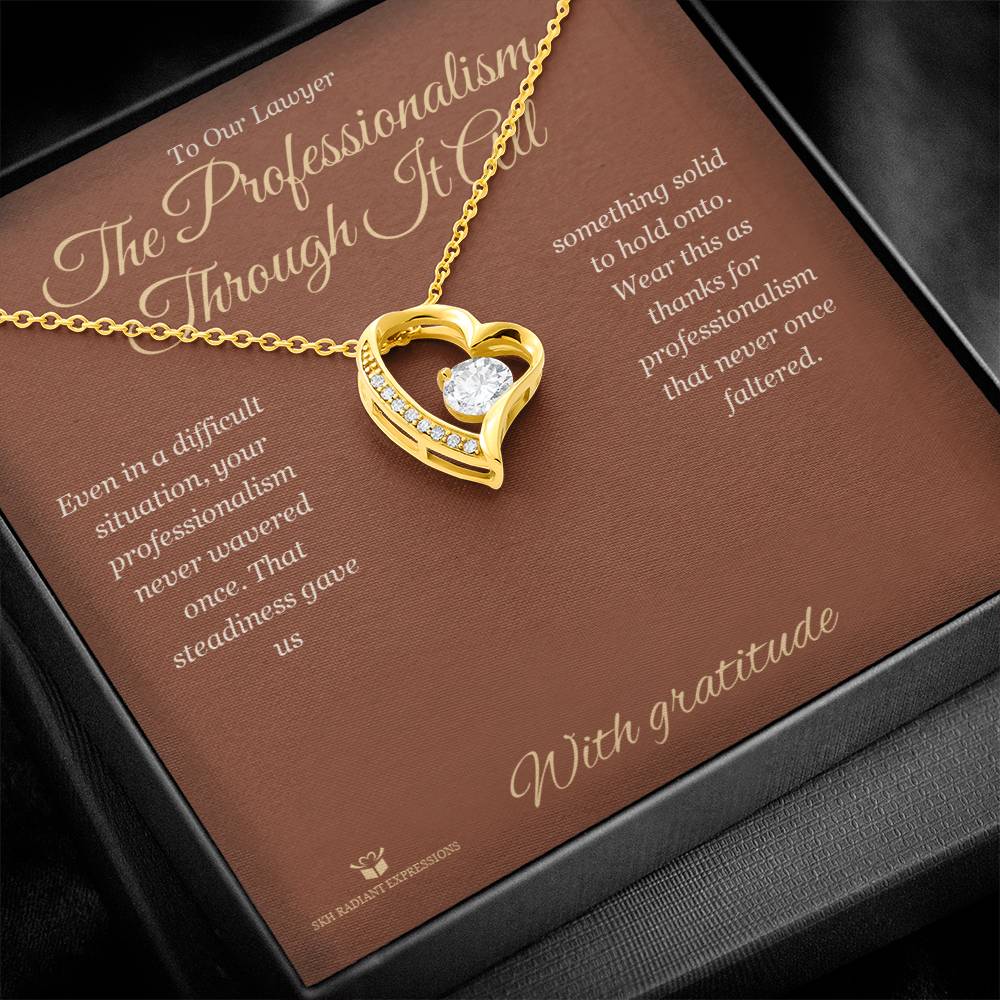Meaningful gift for lawyer - The Professionalism Through It All