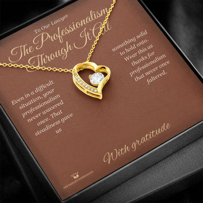 Meaningful gift for lawyer - The Professionalism Through It All