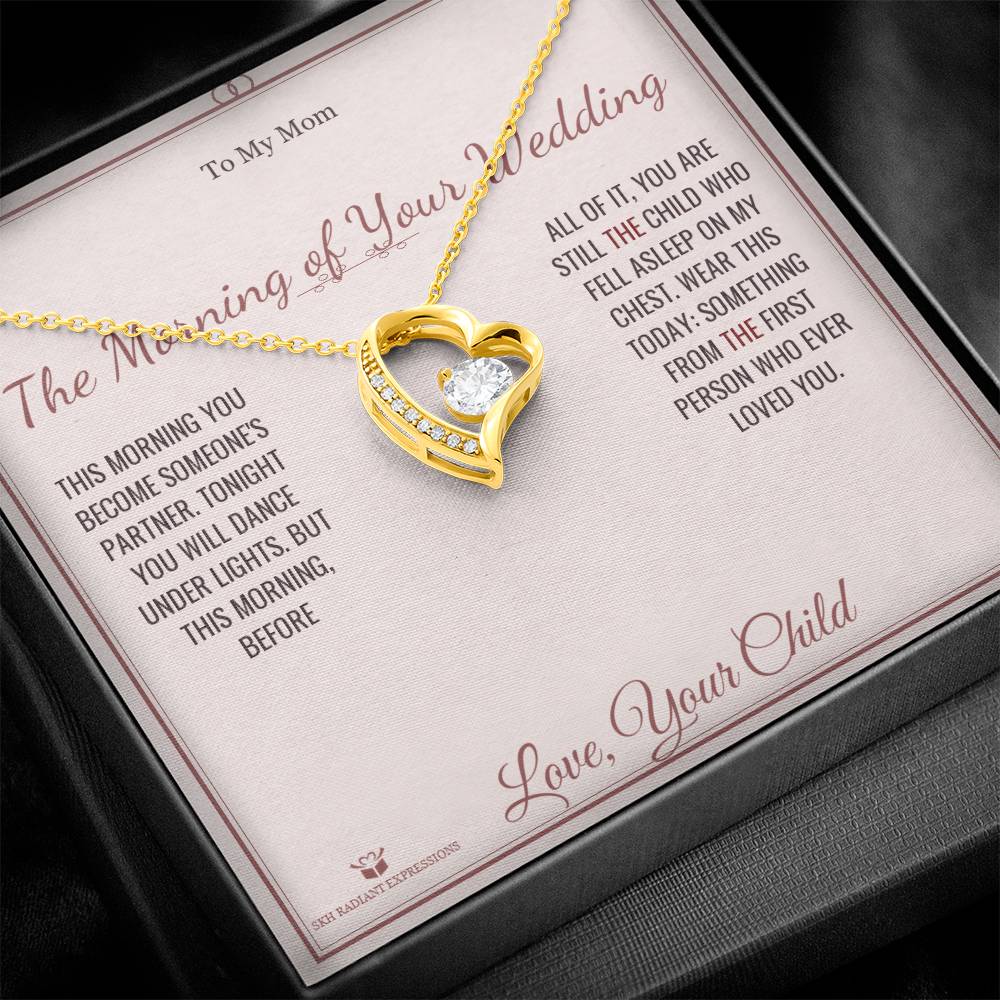 Add a name to this Forever Love Necklace - gift for mom