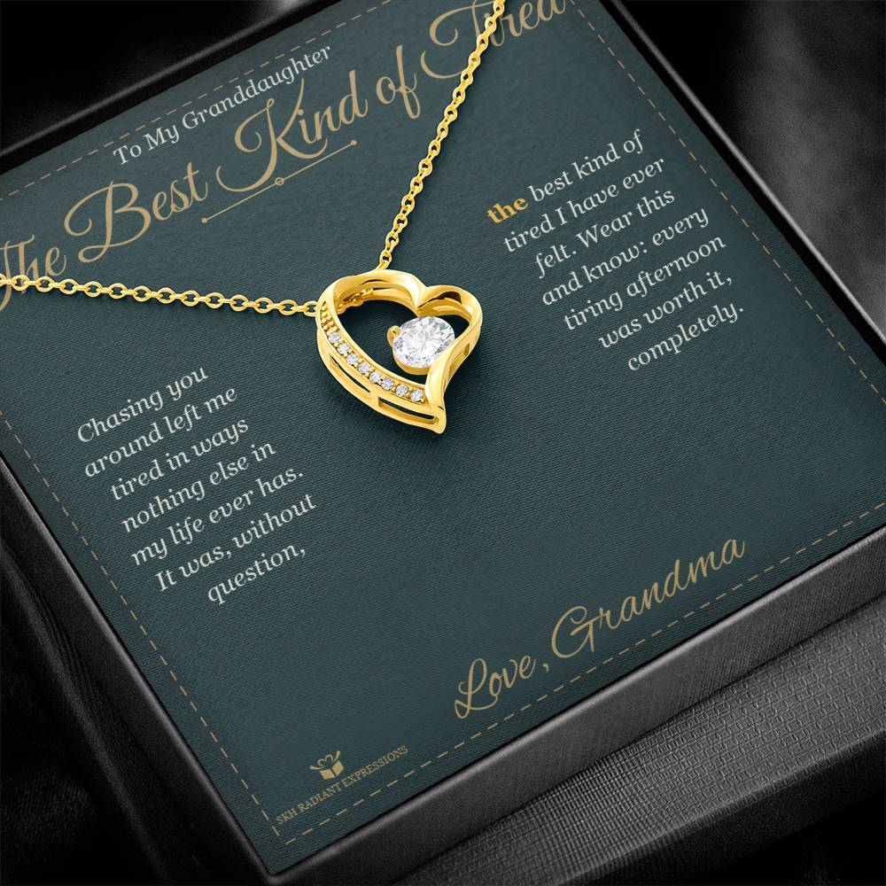 What does a Forever Love Necklace mean - gift for granddaughter