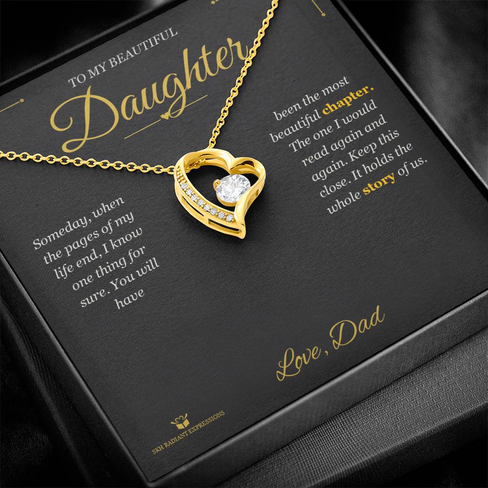 What does a Forever Love Necklace mean - gift for daughter
