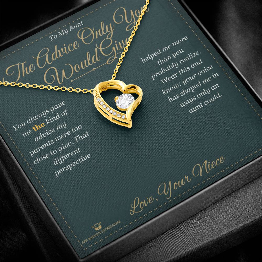 Meaningful gift for aunt - The Advice Only You Would Give