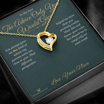 Meaningful gift for aunt - The Advice Only You Would Give