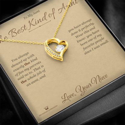 Meaningful gift for aunt - The Best Kind of Aunt