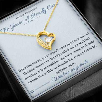 Sentimental caregiver gift, not generic