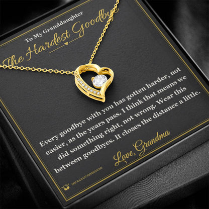Sentimental granddaughter gift, not generic