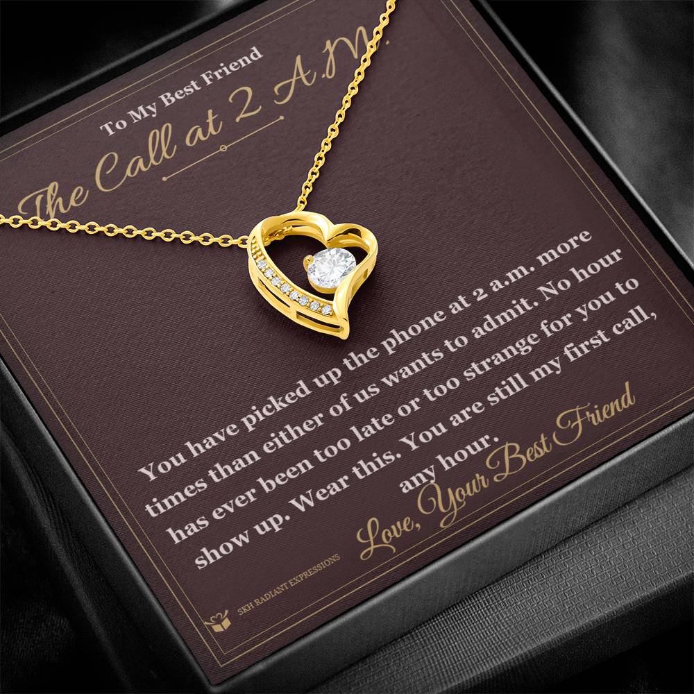 What does a Forever Love Necklace mean - gift for best friend