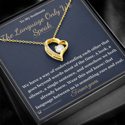Sentimental soulmate gift, not generic