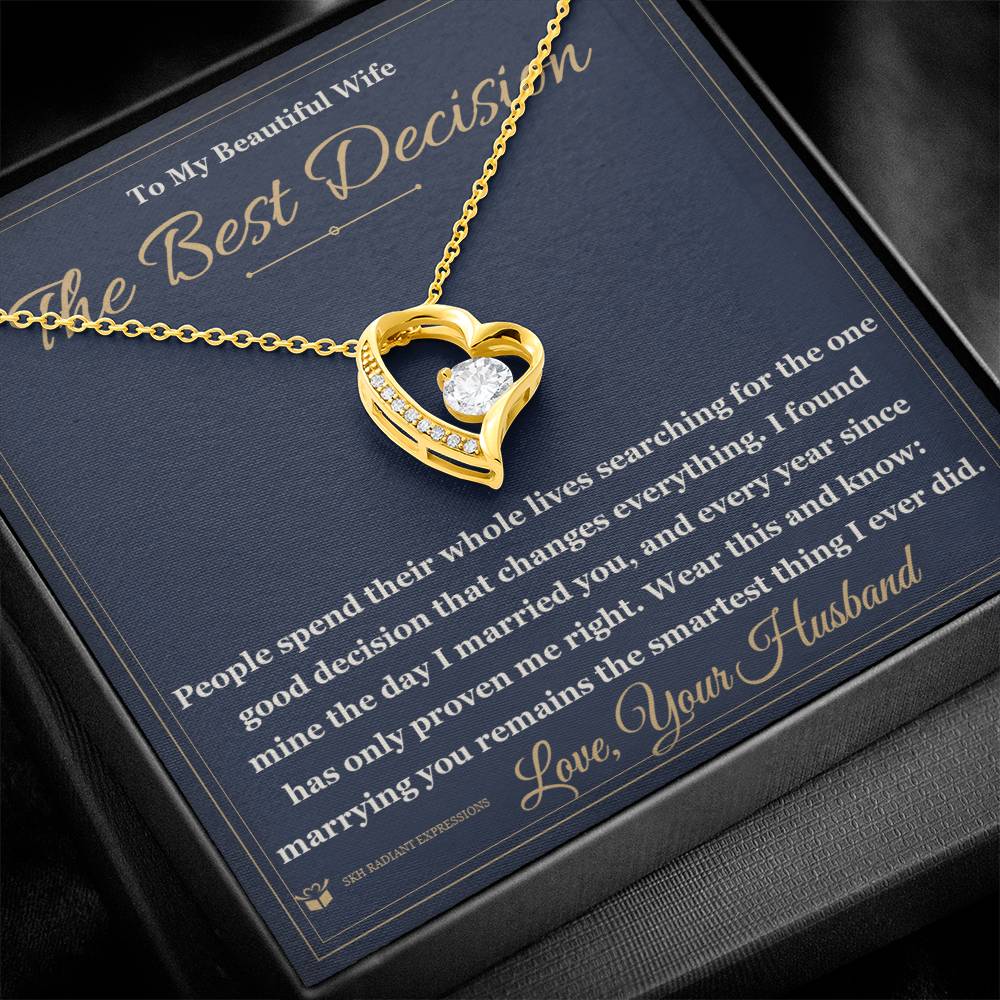Sentimental wife gift, not generic