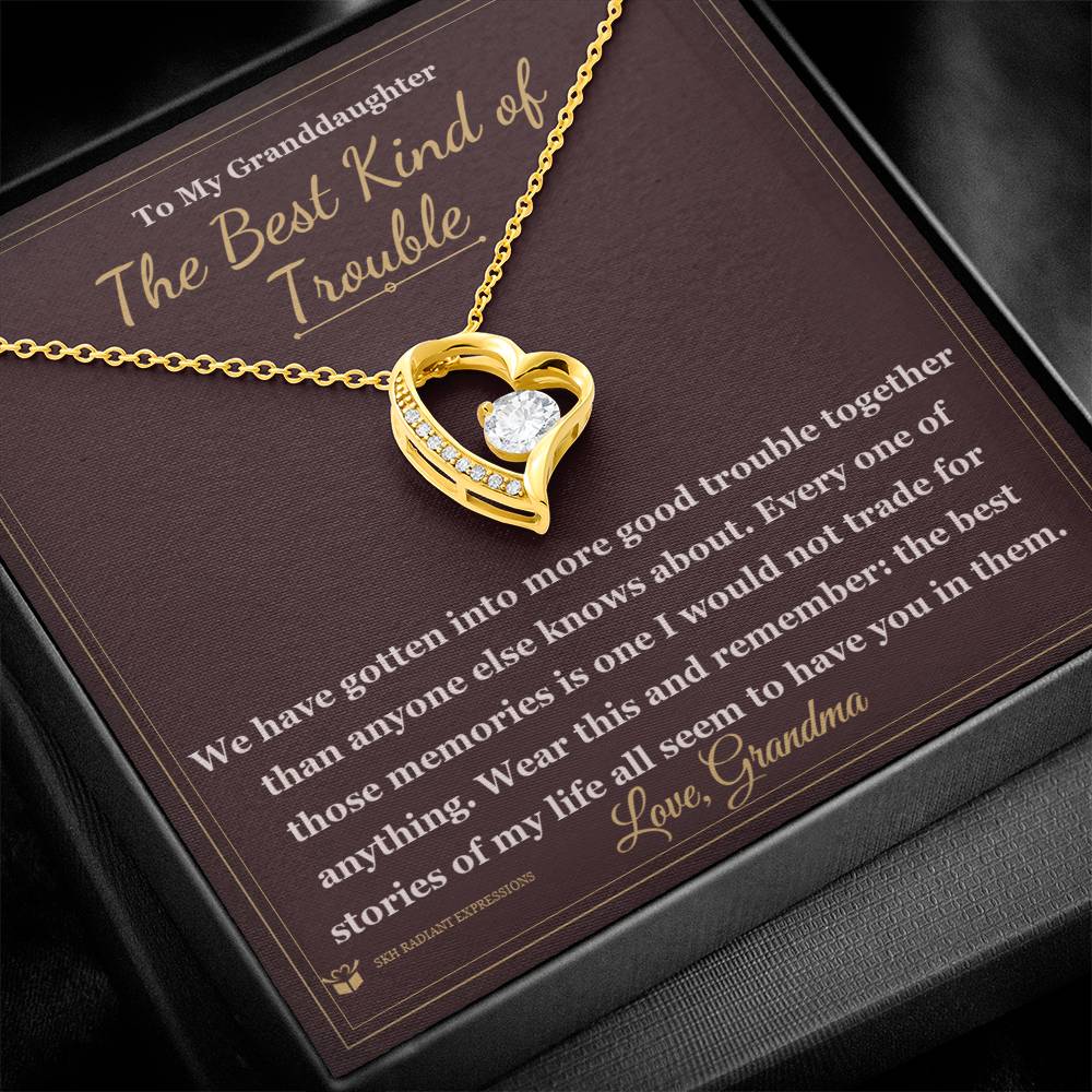 Meaningful gift for granddaughter - The Best Kind of Trouble