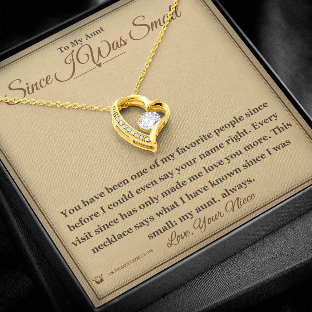 Sentimental aunt gift, not generic