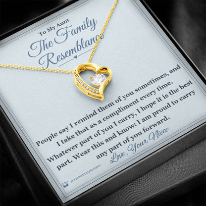 What does a Forever Love Necklace mean - gift for aunt
