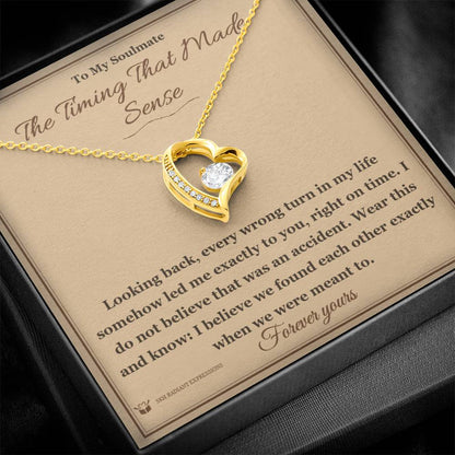 Sentimental soulmate gift, not generic