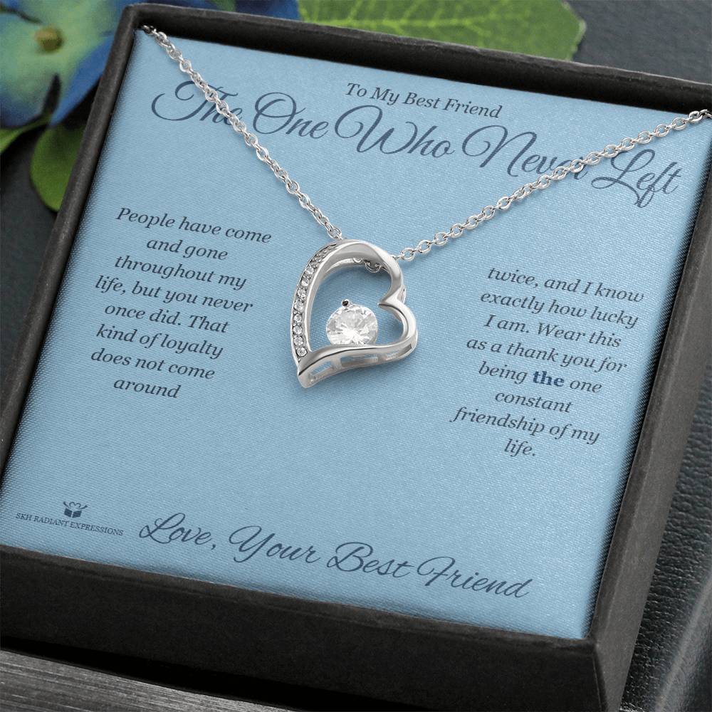 Personalized Forever Love Necklace for best friend
