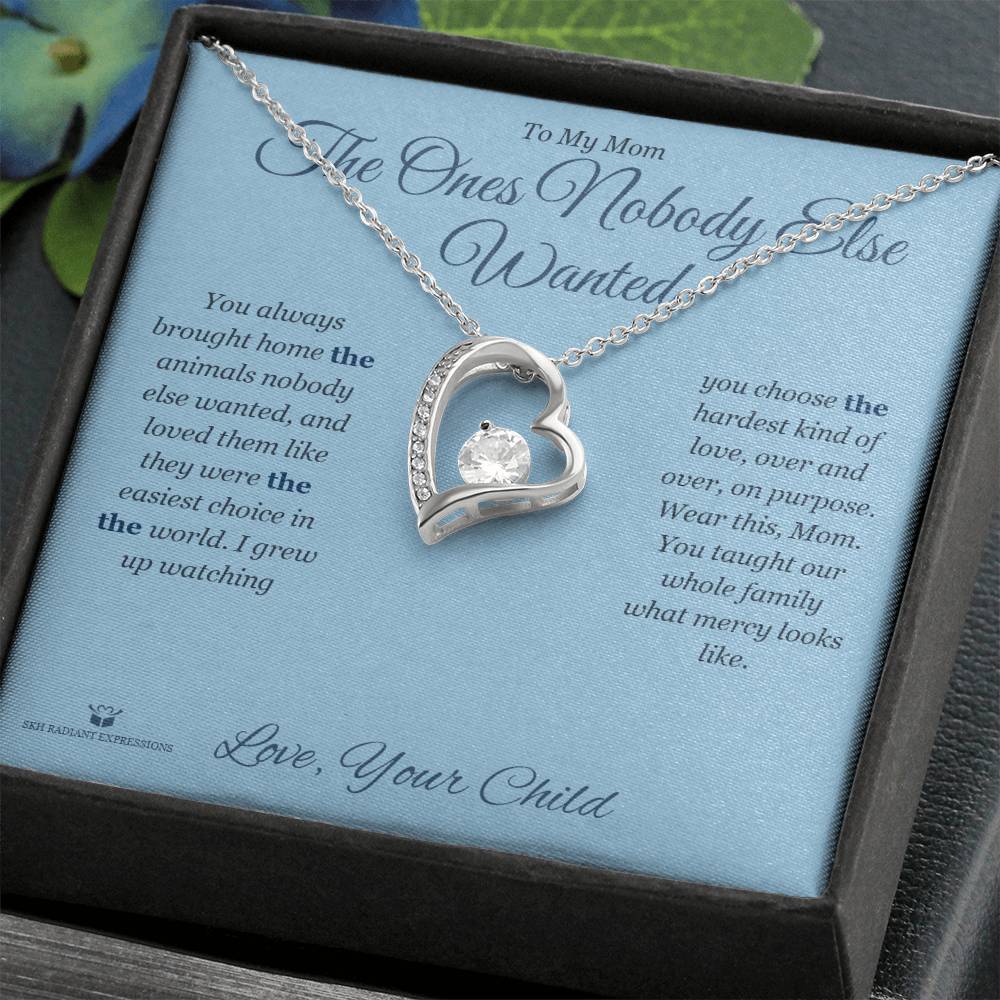 Personalized Forever Love Necklace for mom