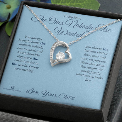 Personalized Forever Love Necklace for mom
