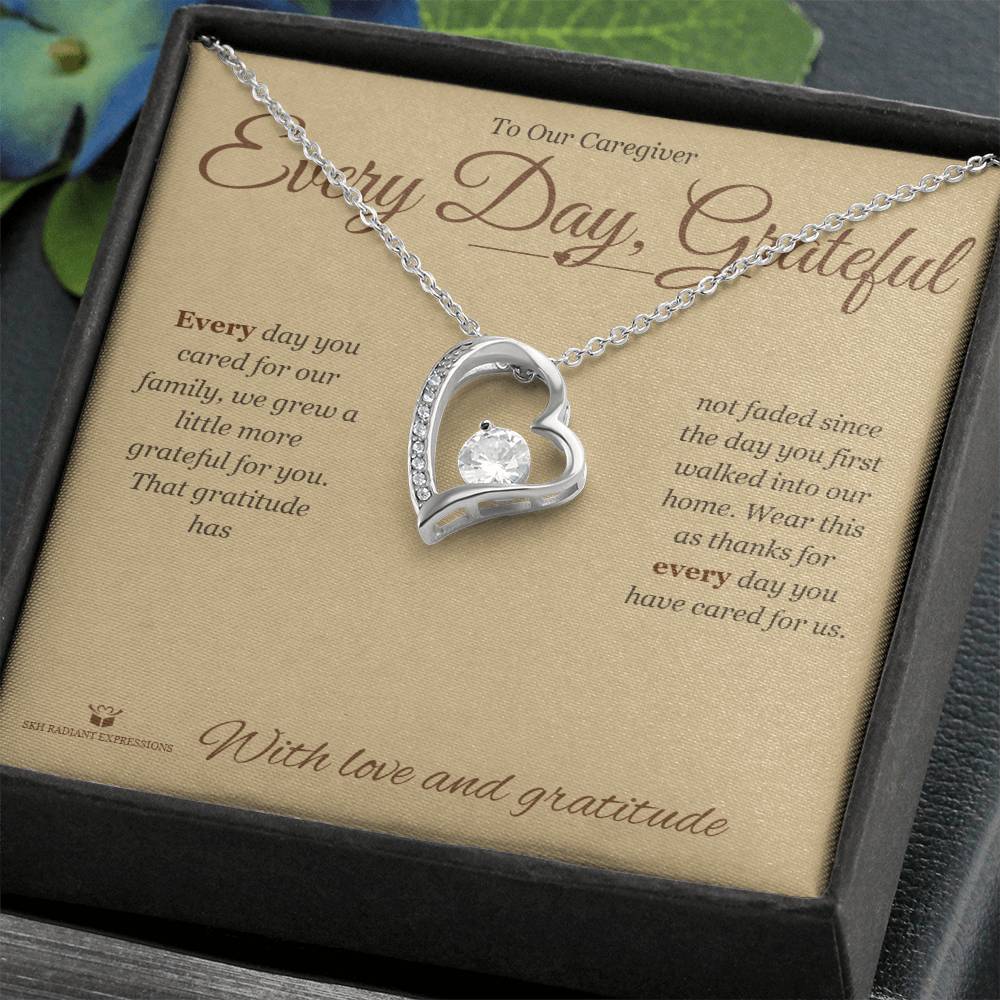 Sentimental caregiver gift, not generic