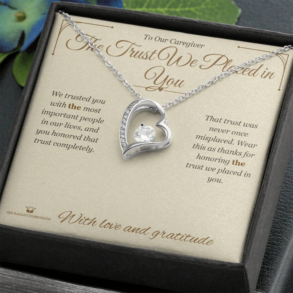 Sentimental caregiver gift, not generic