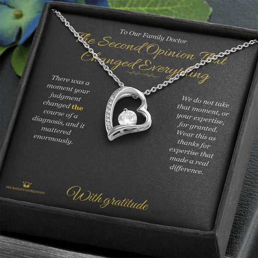 The Second Opinion That Changed Everything - Forever Love Necklace for Doctor