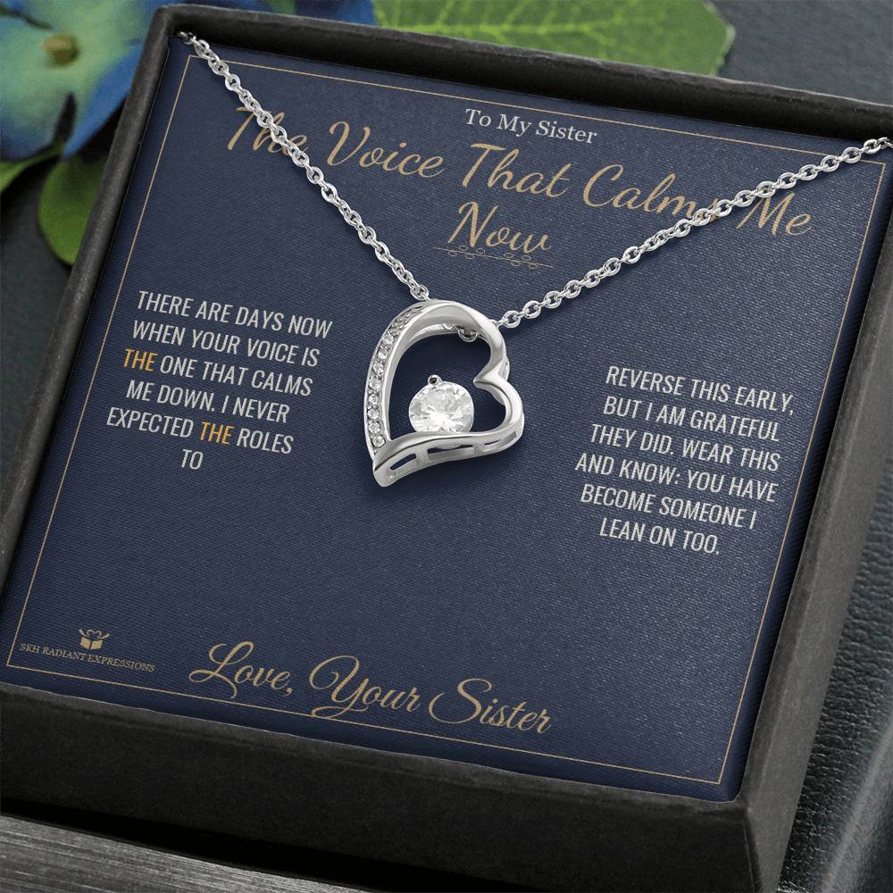 Meaningful gift for sister - The Voice That Calms Me Now