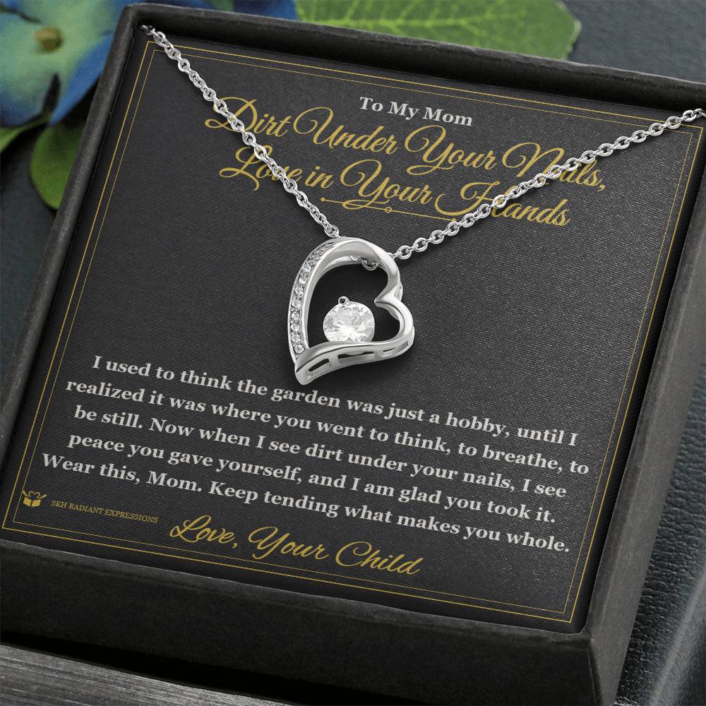 Personalized Forever Love Necklace for mom