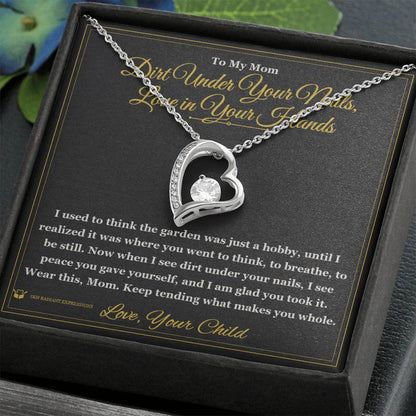 Personalized Forever Love Necklace for mom