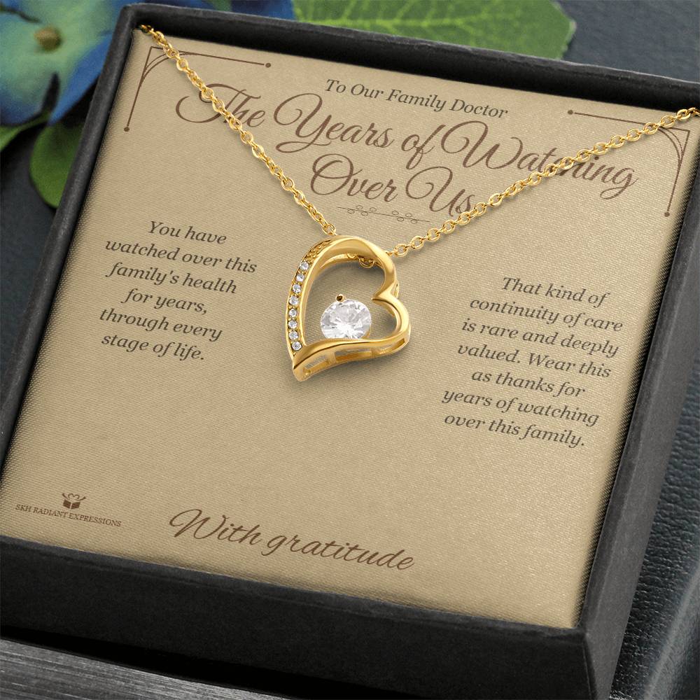 The Years of Watching Over Us - Forever Love Necklace for Doctor