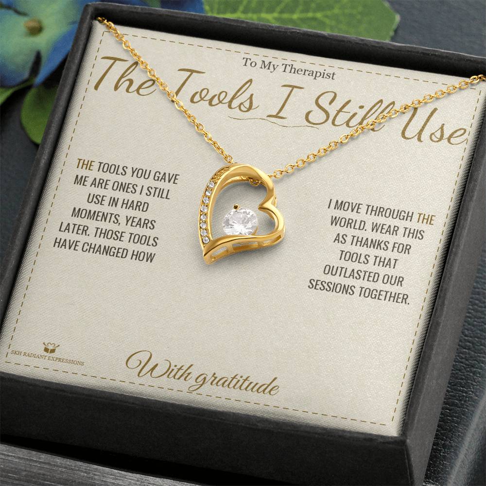 The Tools I Still Use - Forever Love Necklace for Therapist