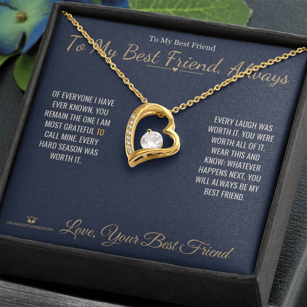 Why a forever love necklace makes a meaningful gift for best friend