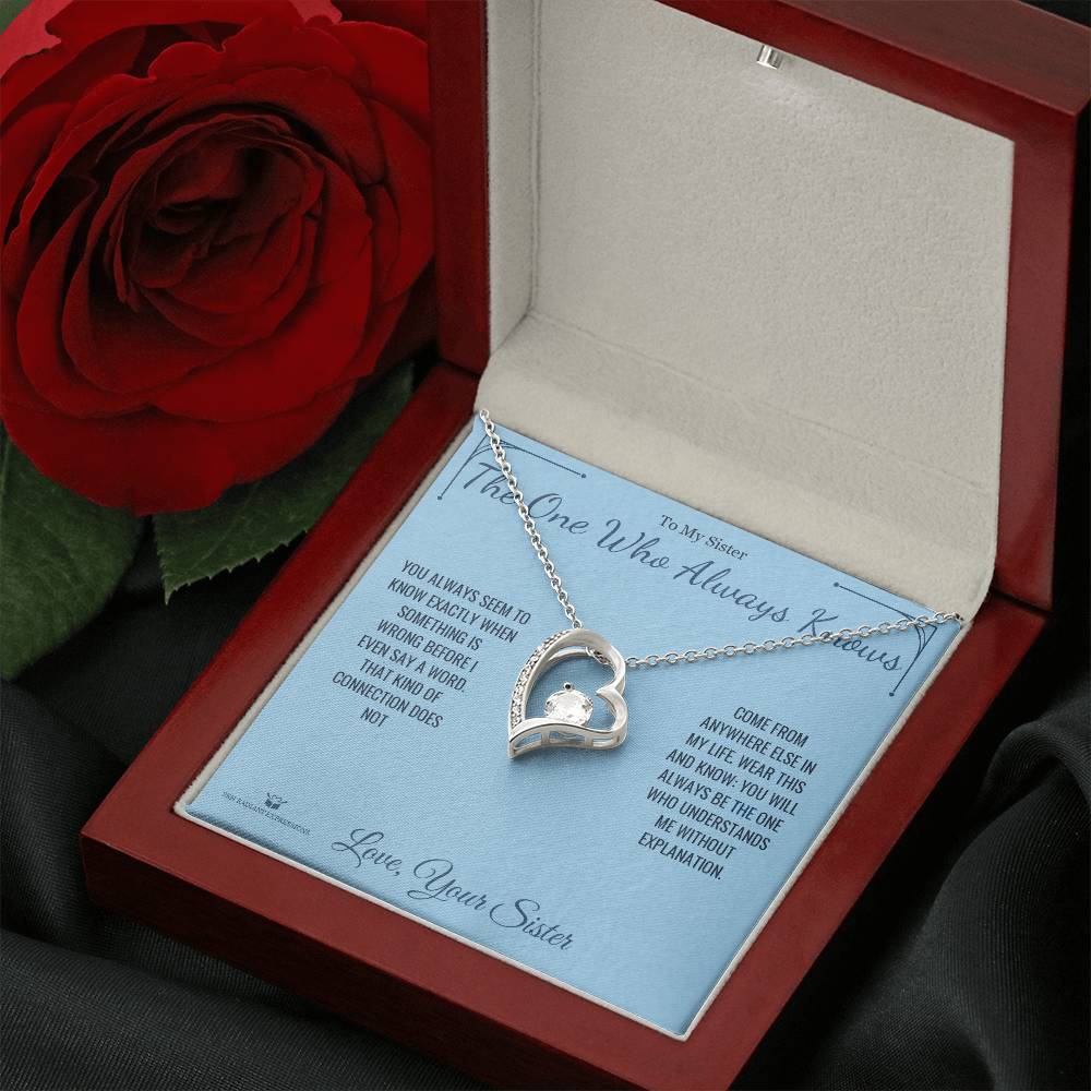 Sentimental sister gift, not generic