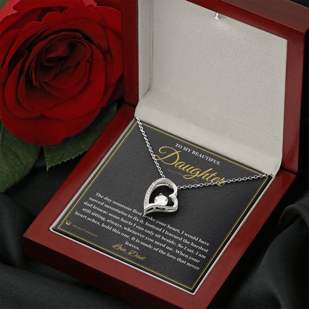 Personalized Forever Love Necklace for daughter