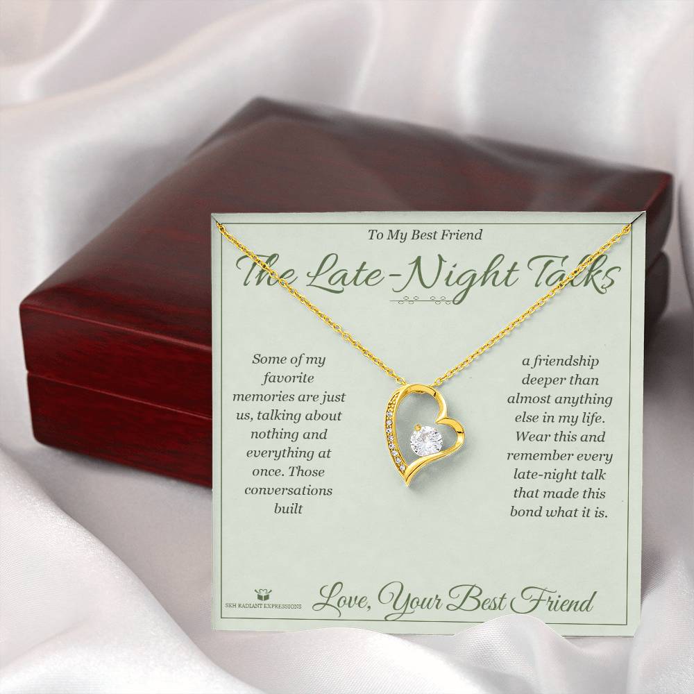 Best forever love necklace for best friend 2026