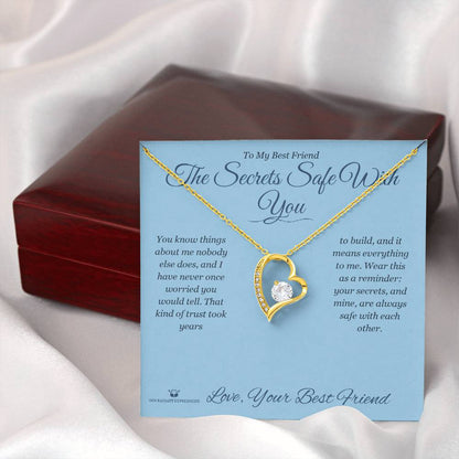 Best forever love necklace for best friend 2026