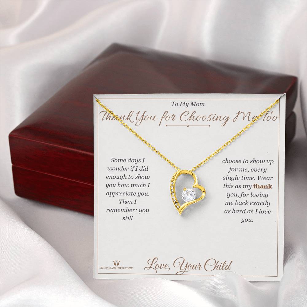Best forever love necklace for mom 2026