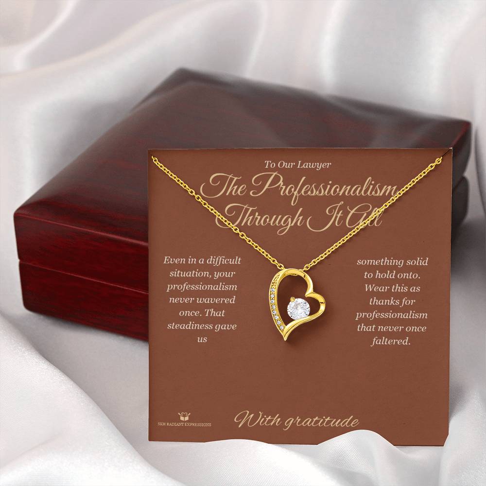 Best forever love necklace for lawyer 2026