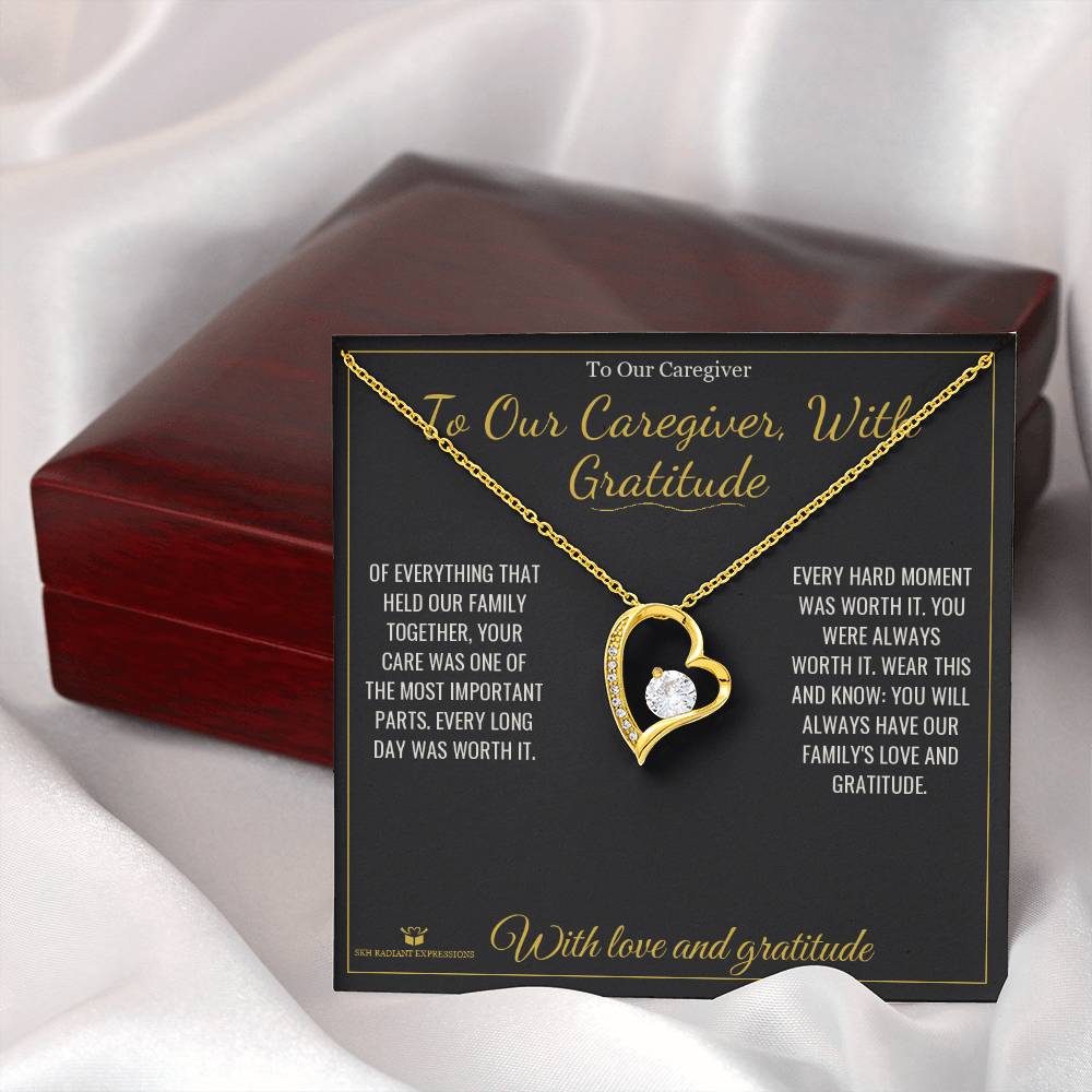 Best forever love necklace for caregiver 2026