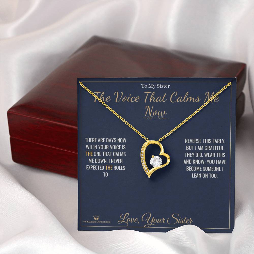 Add a name to this Forever Love Necklace - gift for sister