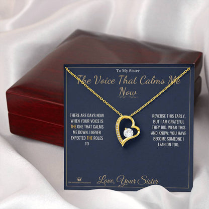 Add a name to this Forever Love Necklace - gift for sister