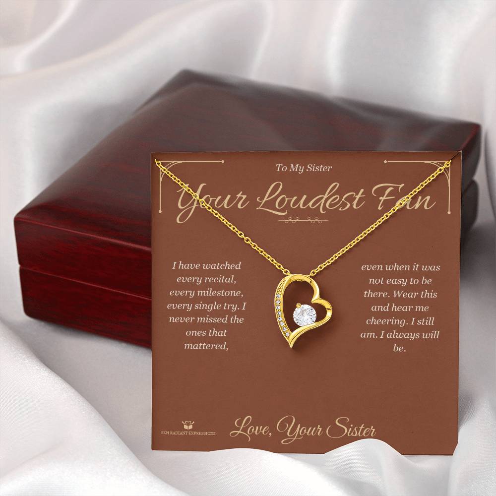 Add a name to this Forever Love Necklace - gift for sister