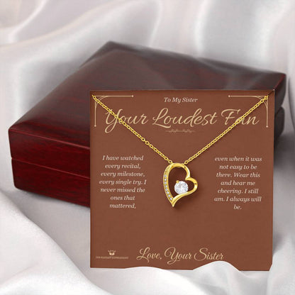 Add a name to this Forever Love Necklace - gift for sister