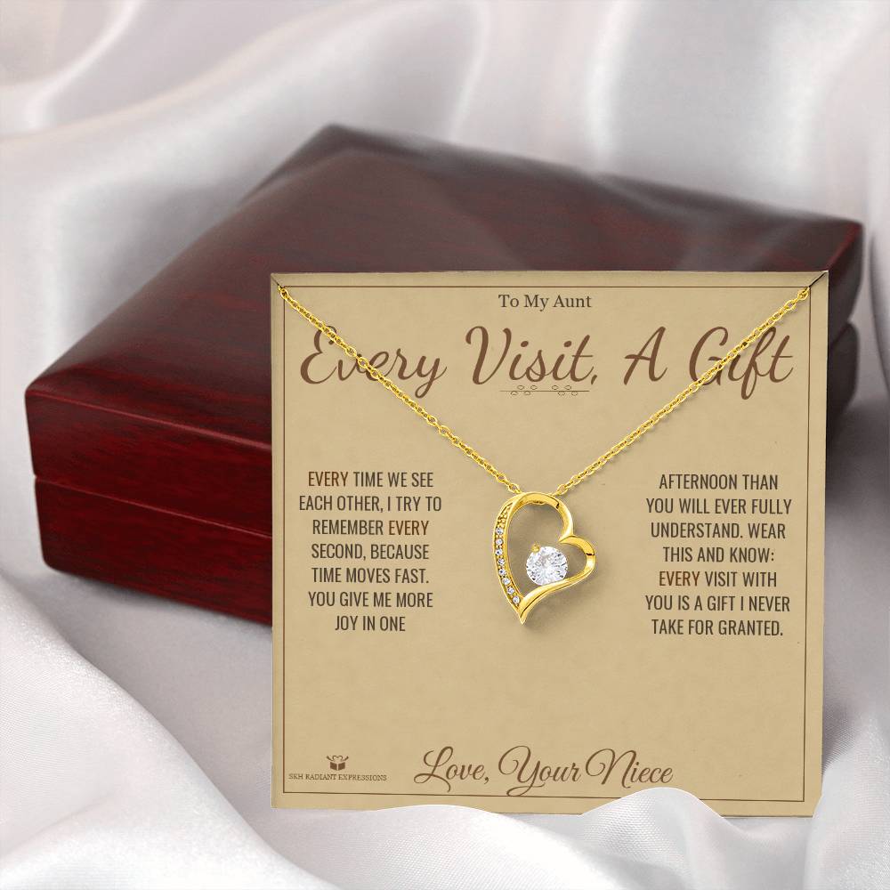 Best forever love necklace for aunt 2026